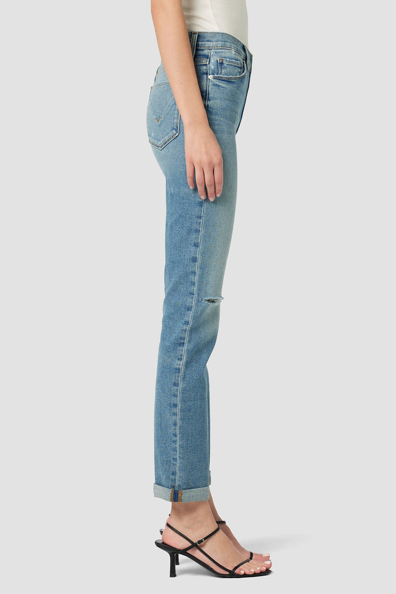 Nico Mid-Rise Straight Ankle Jean