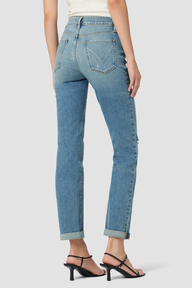 Nico Mid-Rise Straight Ankle Jean