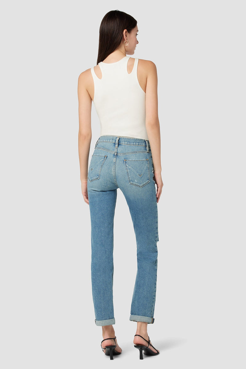 Nico Mid-Rise Straight Ankle Jean