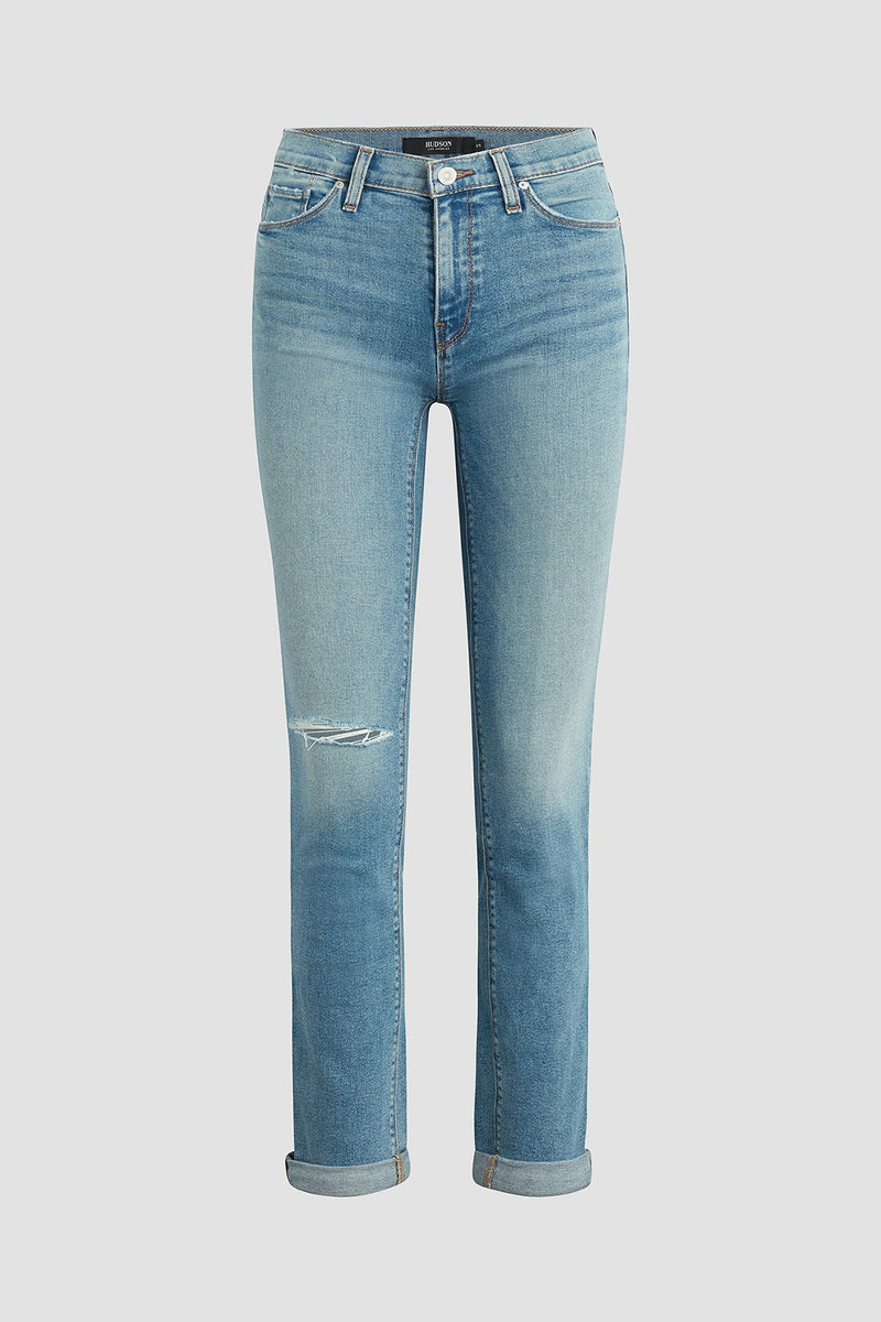 Nico Mid-Rise Straight Ankle Jean