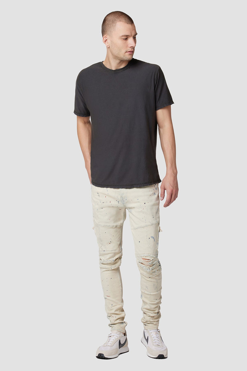 Zack Biker Skinny Jean