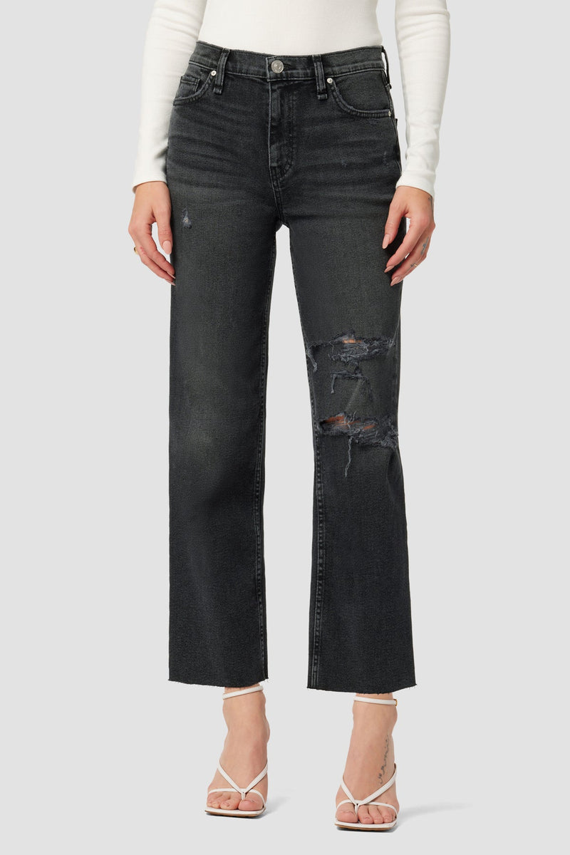 Remi High-Rise Straight Crop Jean