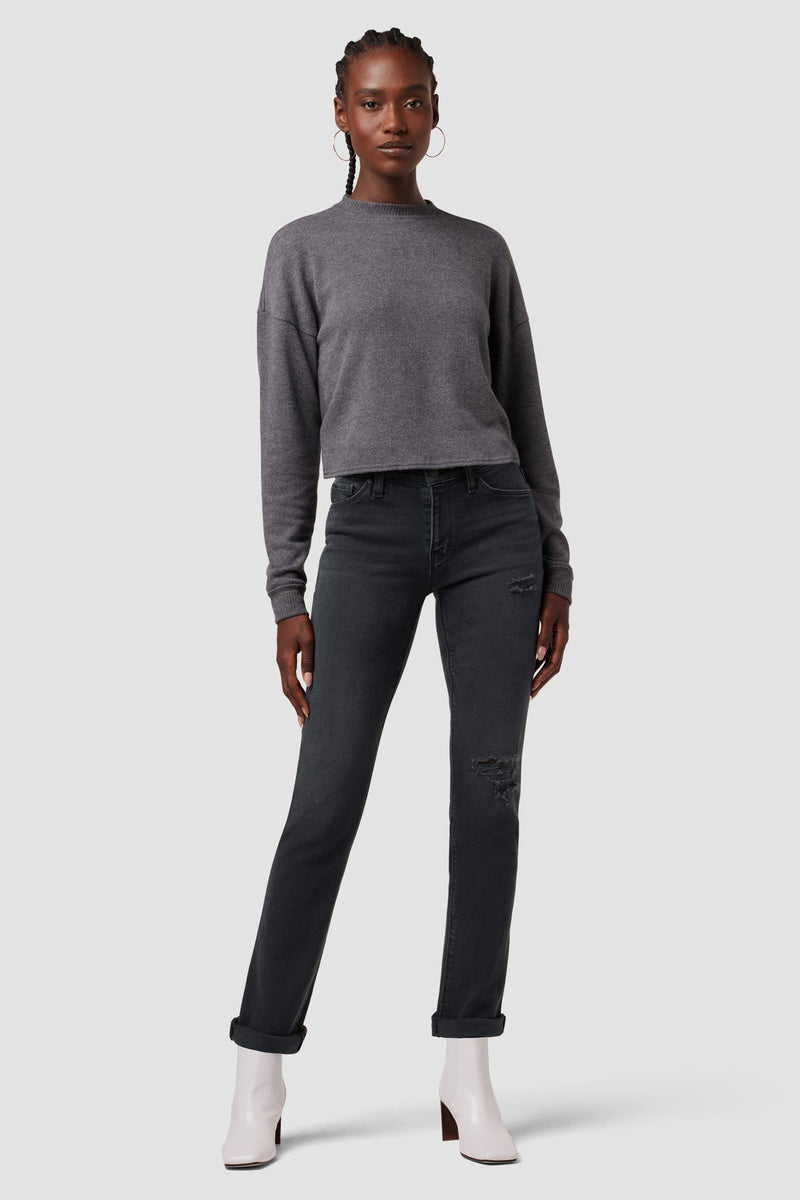 Nico Mid-Rise Straight Leg Ankle Jean