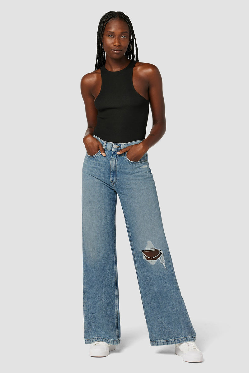 Jodie High-Rise Loose Wide Leg Petite Jean