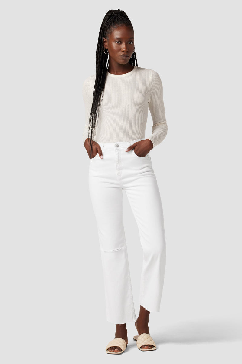 Remi High-Rise Straight Crop Jean