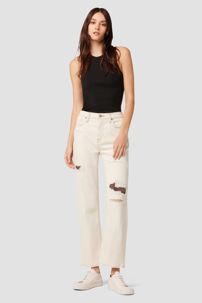 Remi High-Rise Straight Ankle Jean