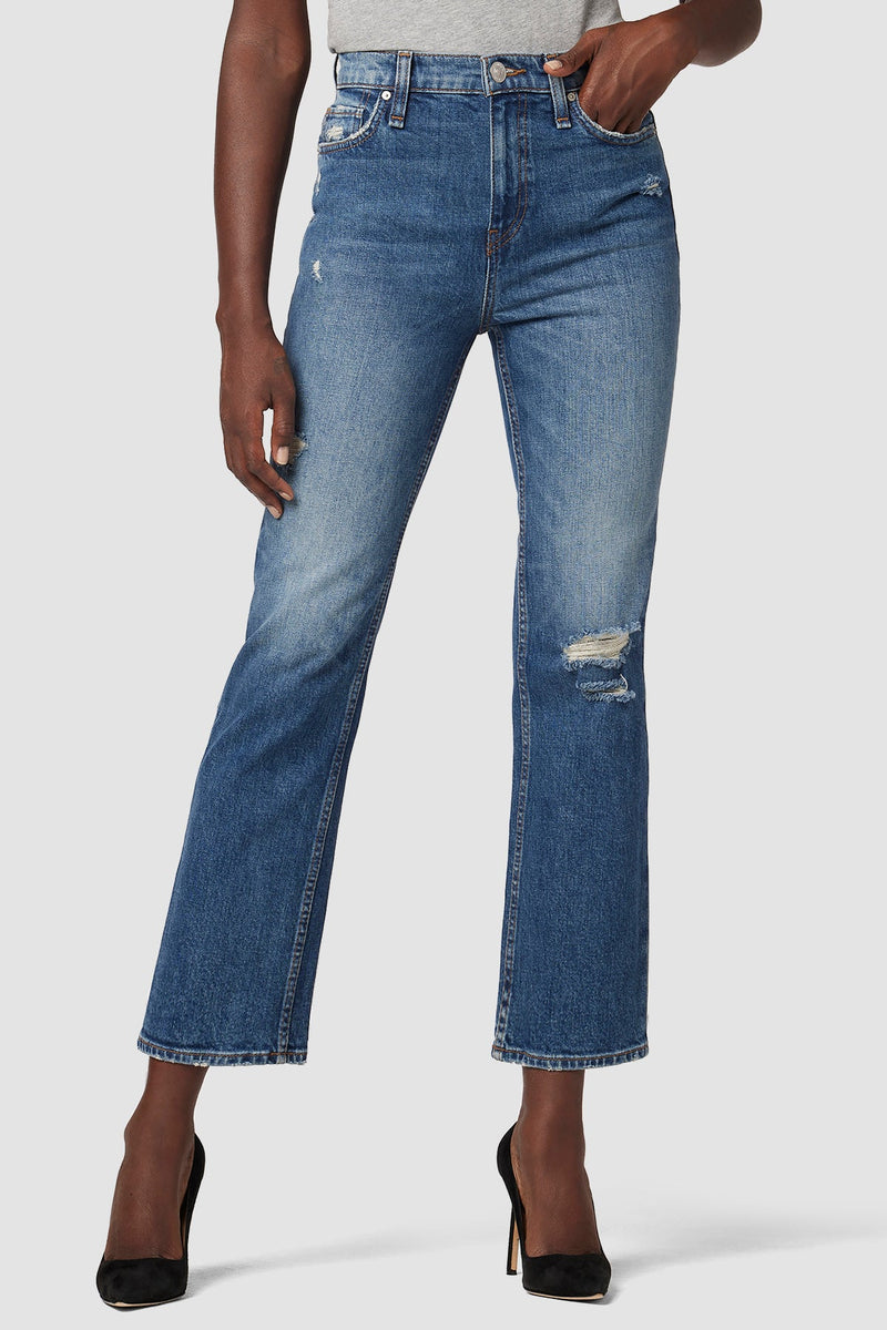 Remi High-Rise Straight Ankle Jean