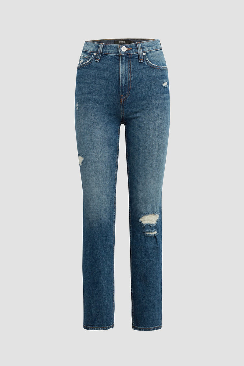 Remi High-Rise Straight Ankle Jean