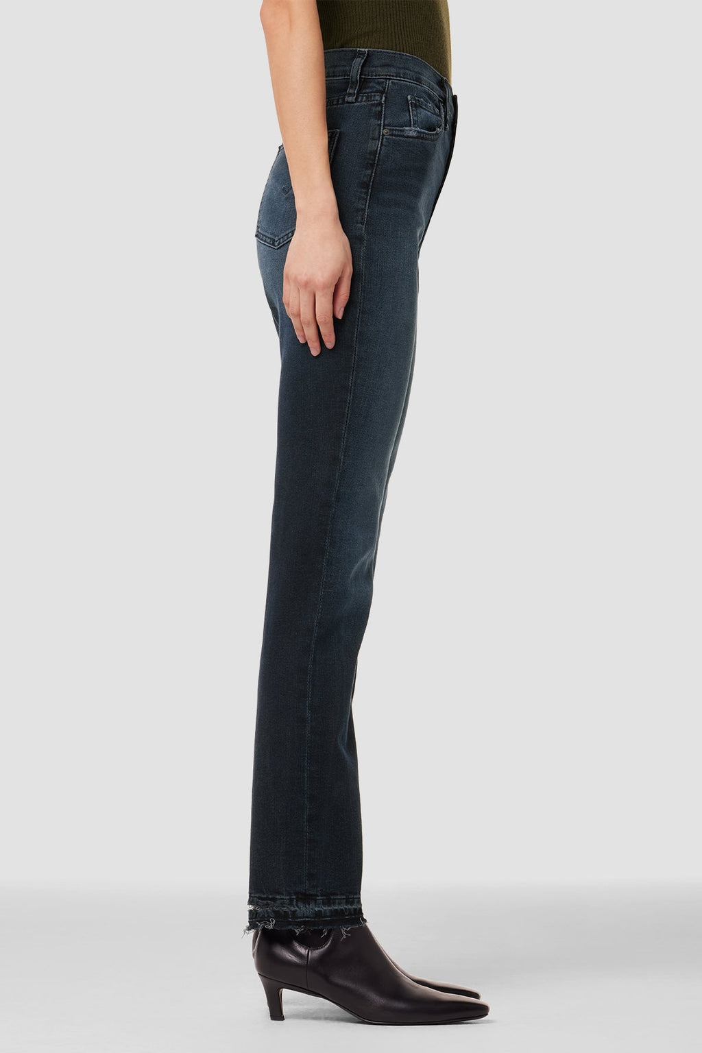 Holly High-Rise Straight Ankle Jean