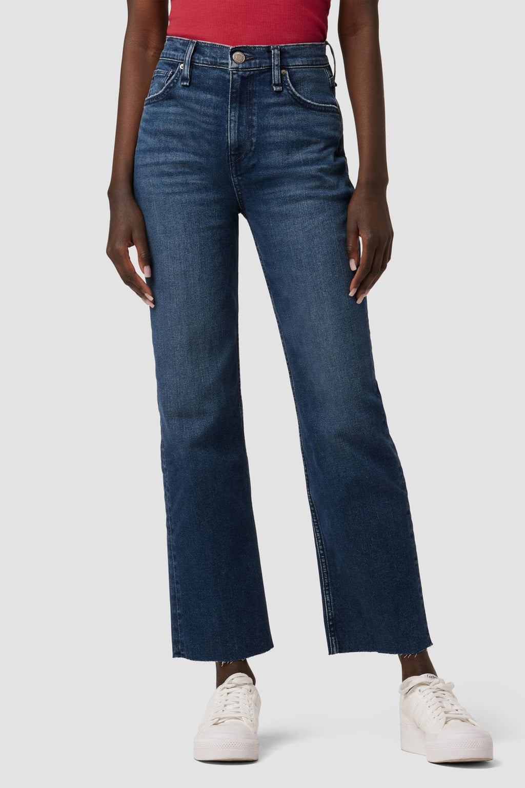 Remi High-Rise Straight Ankle Jean