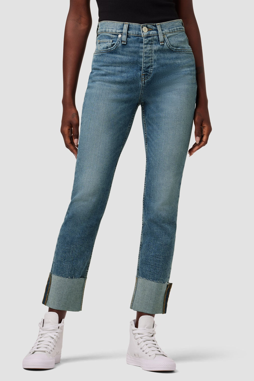 Holly High-Rise Straight Ankle Jean