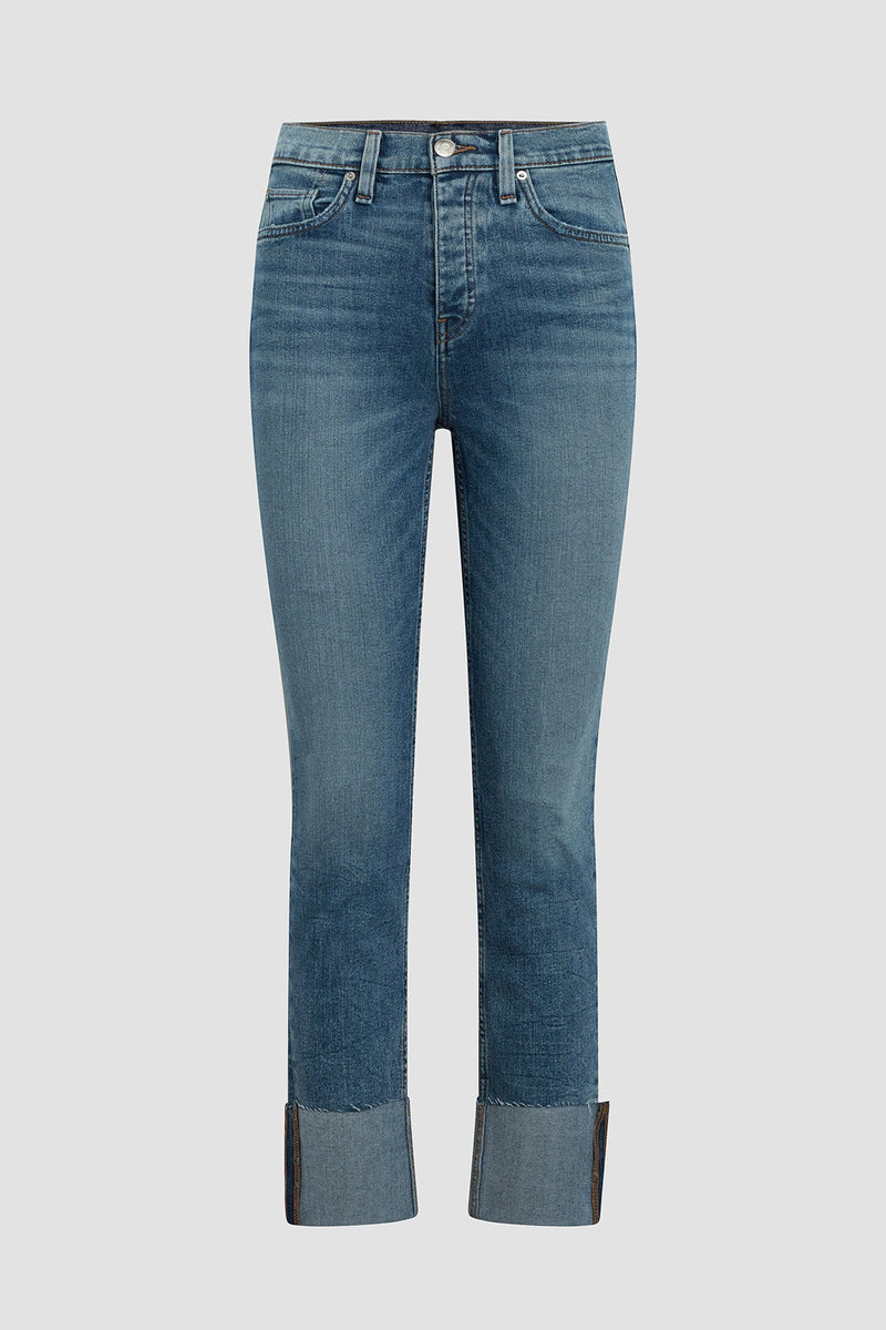 Holly High-Rise Straight Ankle Jean