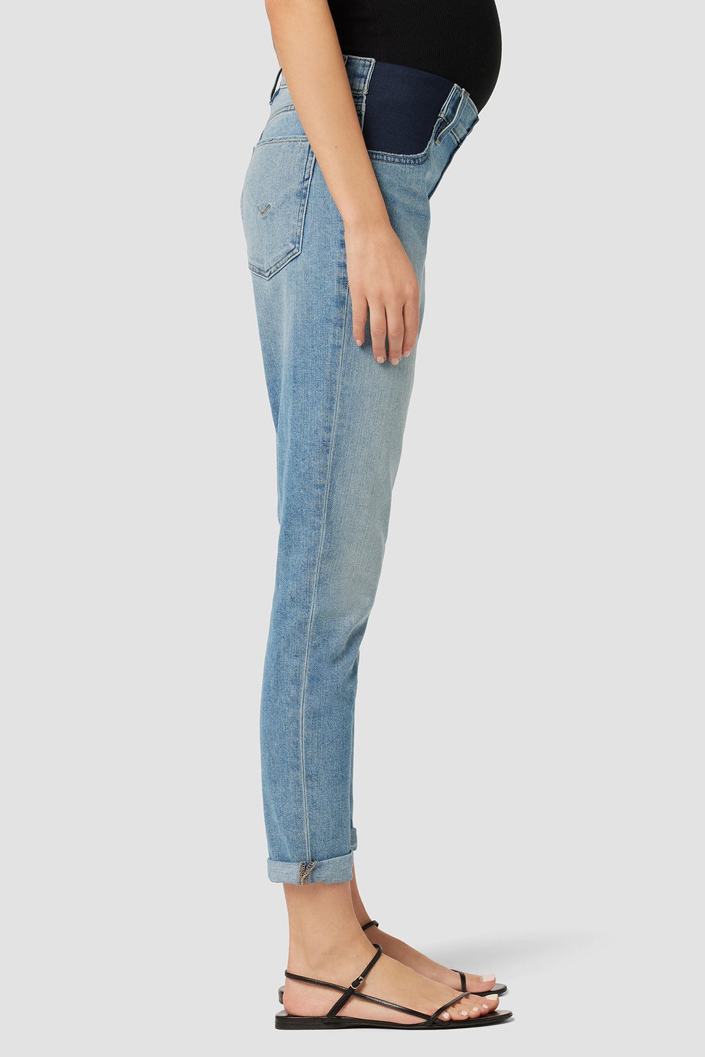 Lana Maternity Slim Boyfriend Ankle Jean