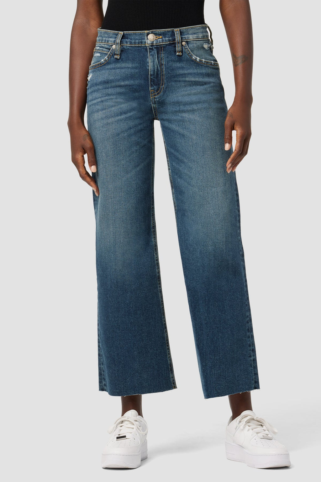 Rosie High-Rise Wide Leg Ankle Jean