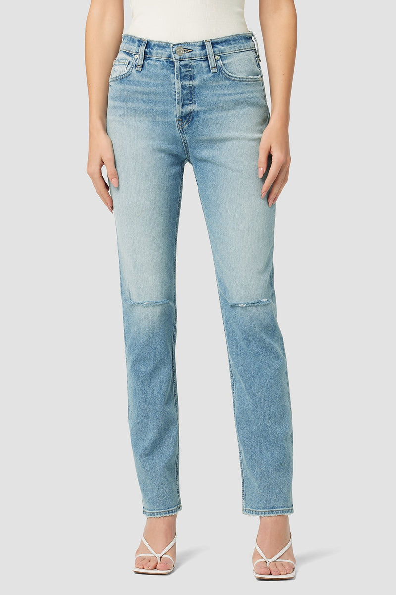 Holly High-Rise Straight Ankle Jean