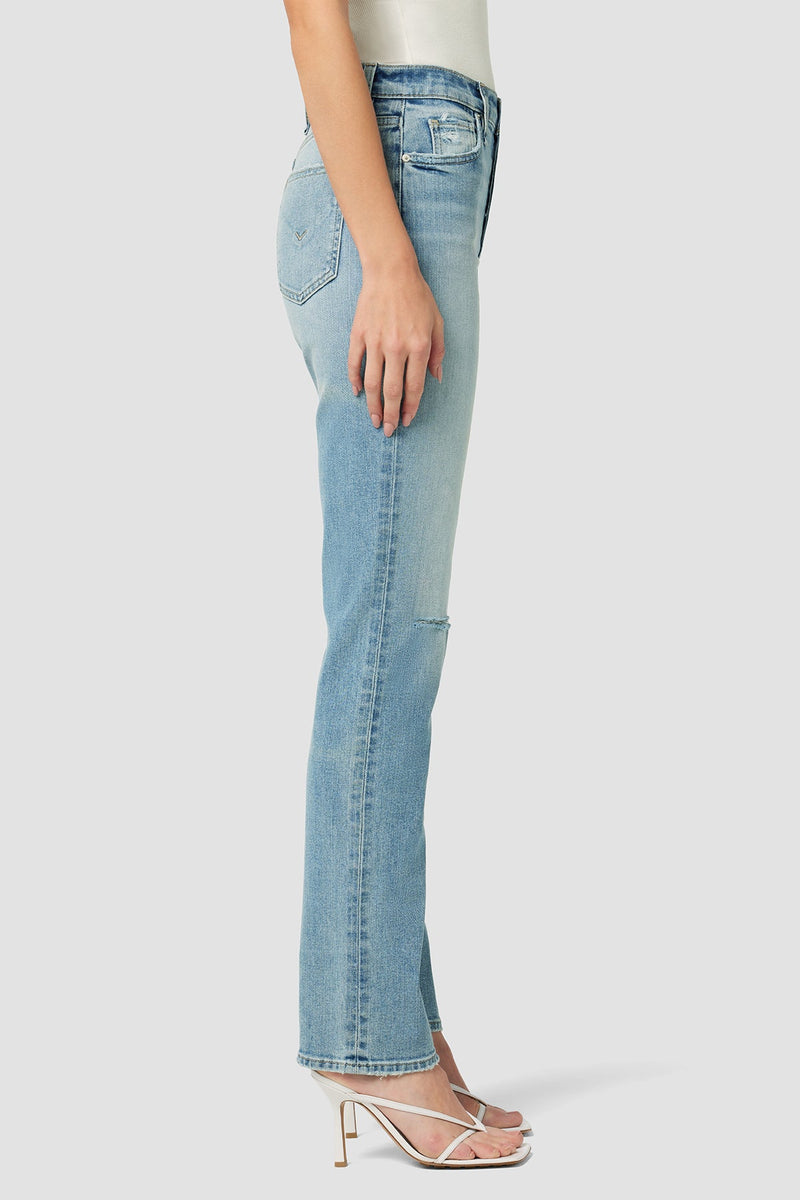 Holly High-Rise Straight Ankle Jean