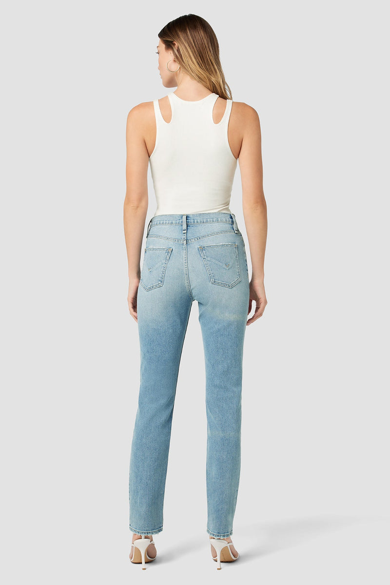 Holly High-Rise Straight Ankle Jean