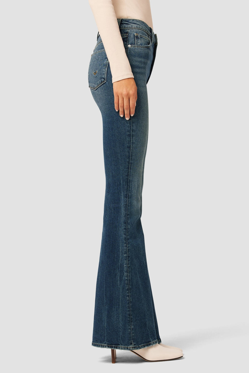 Holly High-Rise Flare Jean