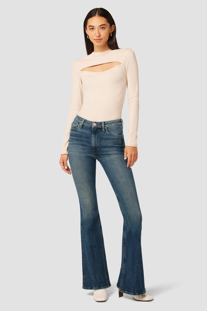 Holly High-Rise Flare Jean