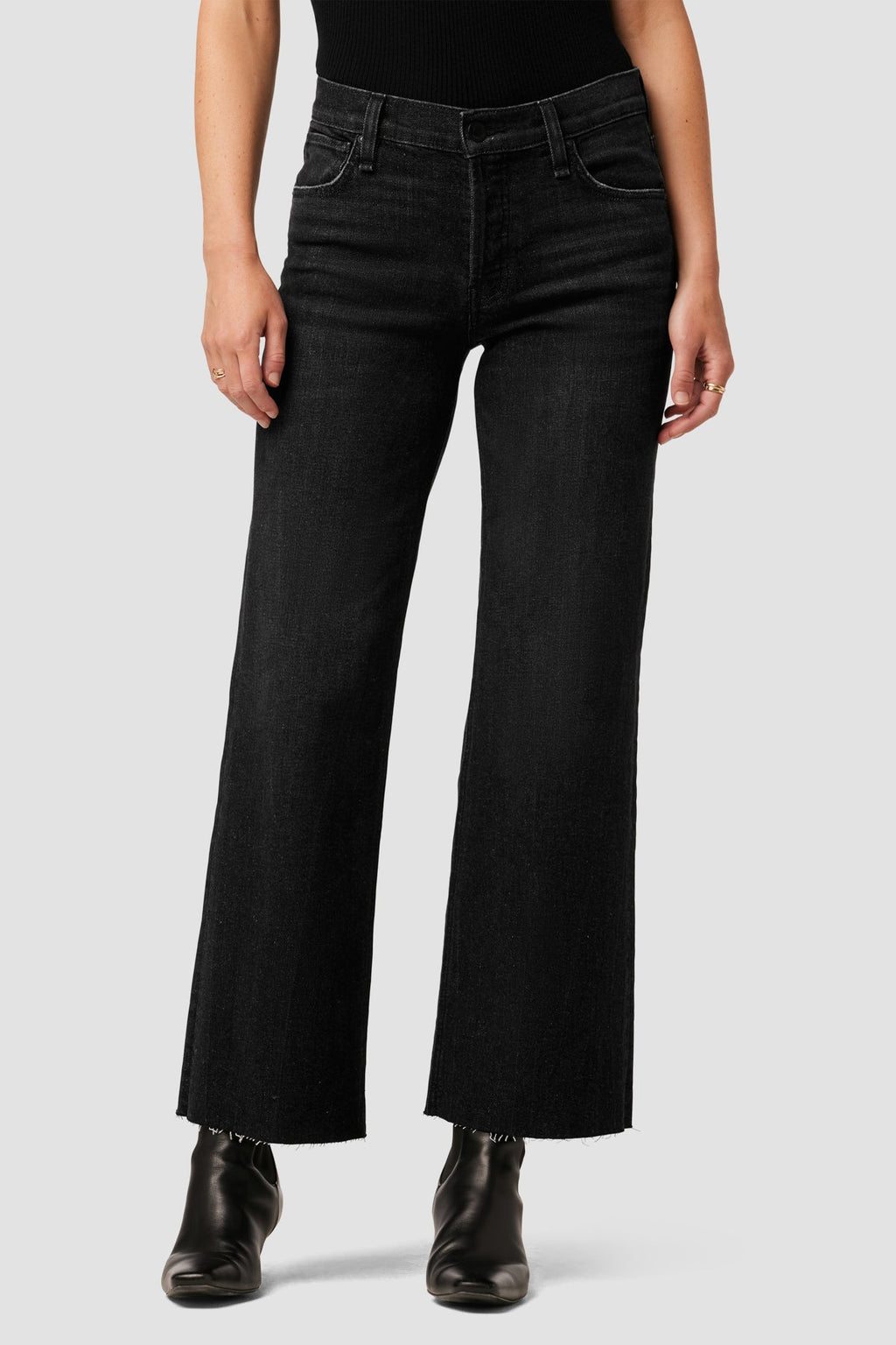 Rosie High-Rise Wide Leg Ankle Jean