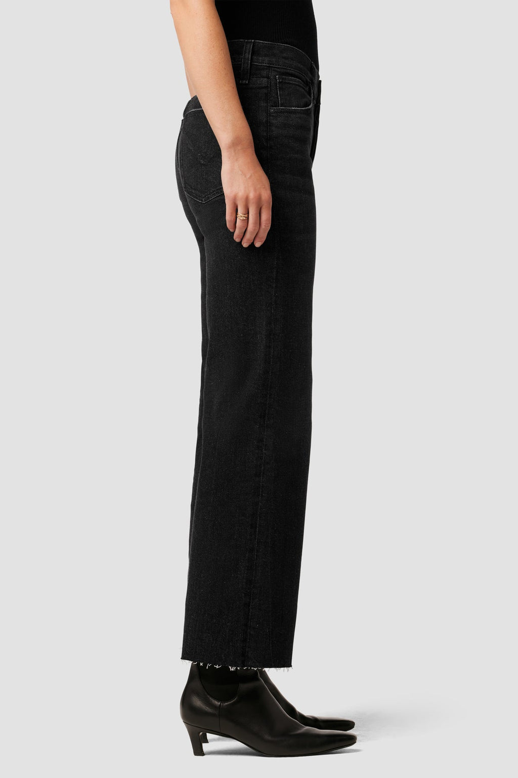 Rosie High-Rise Wide Leg Ankle Jean