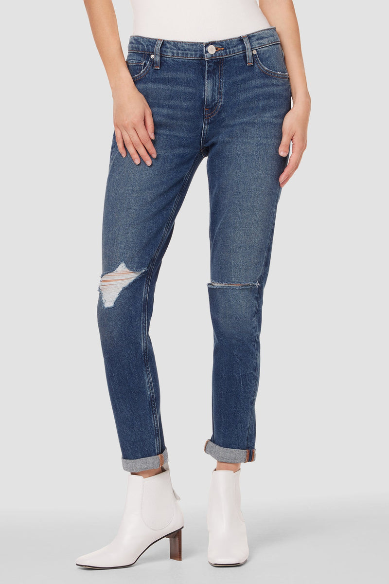 Lana Mid-Rise Slim Boyfriend Jean