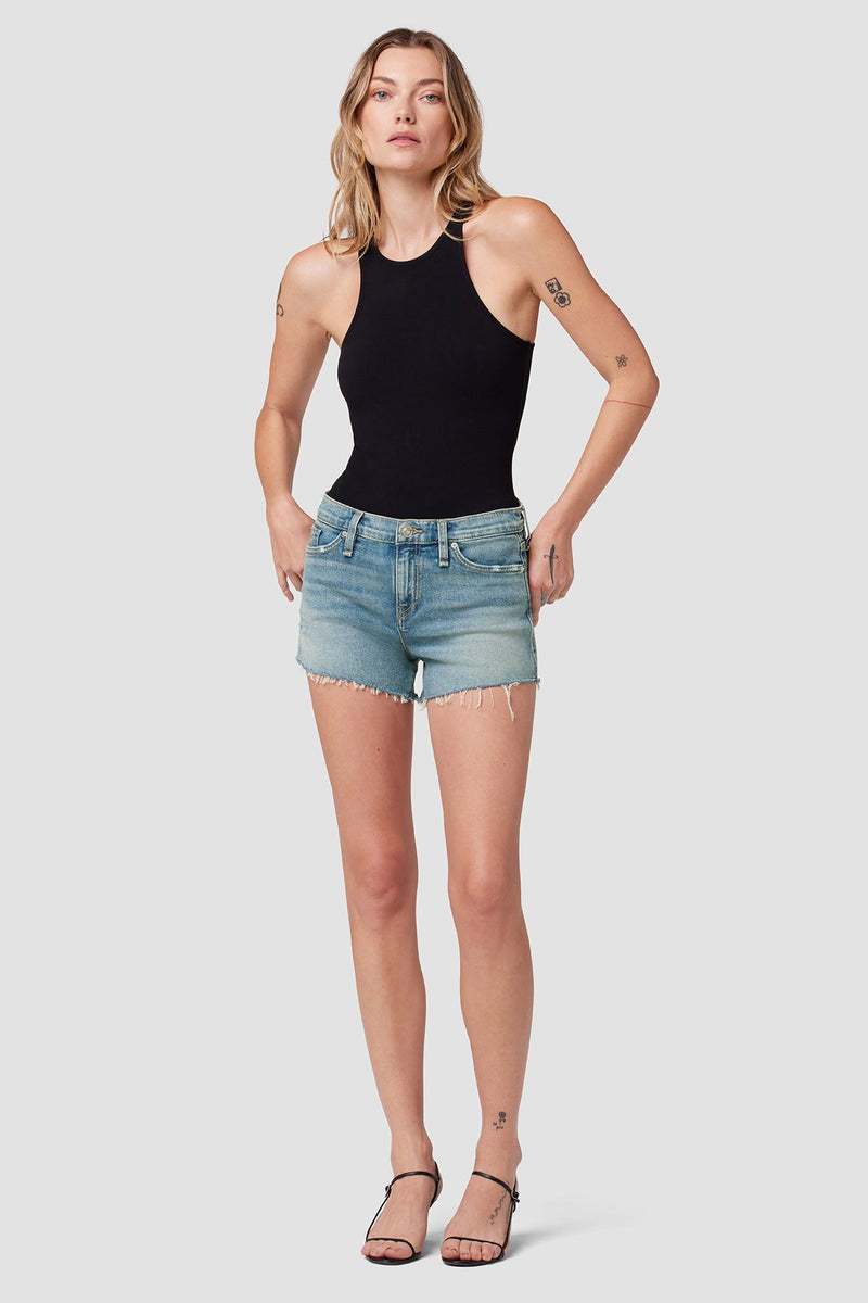 Gemma Mid-Rise Cut Off Short