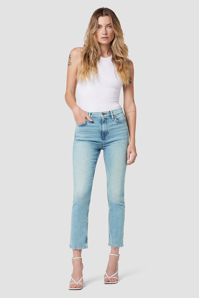 Holly High-Rise Straight Crop Jean